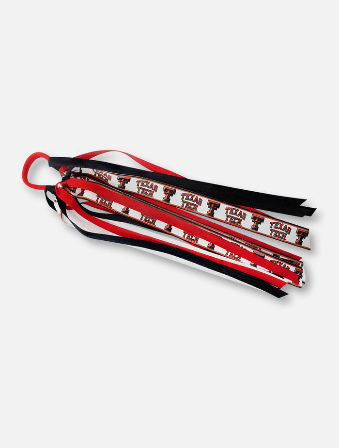 Texas Tech Red Raiders Fantails Pony Tail holder – Front view