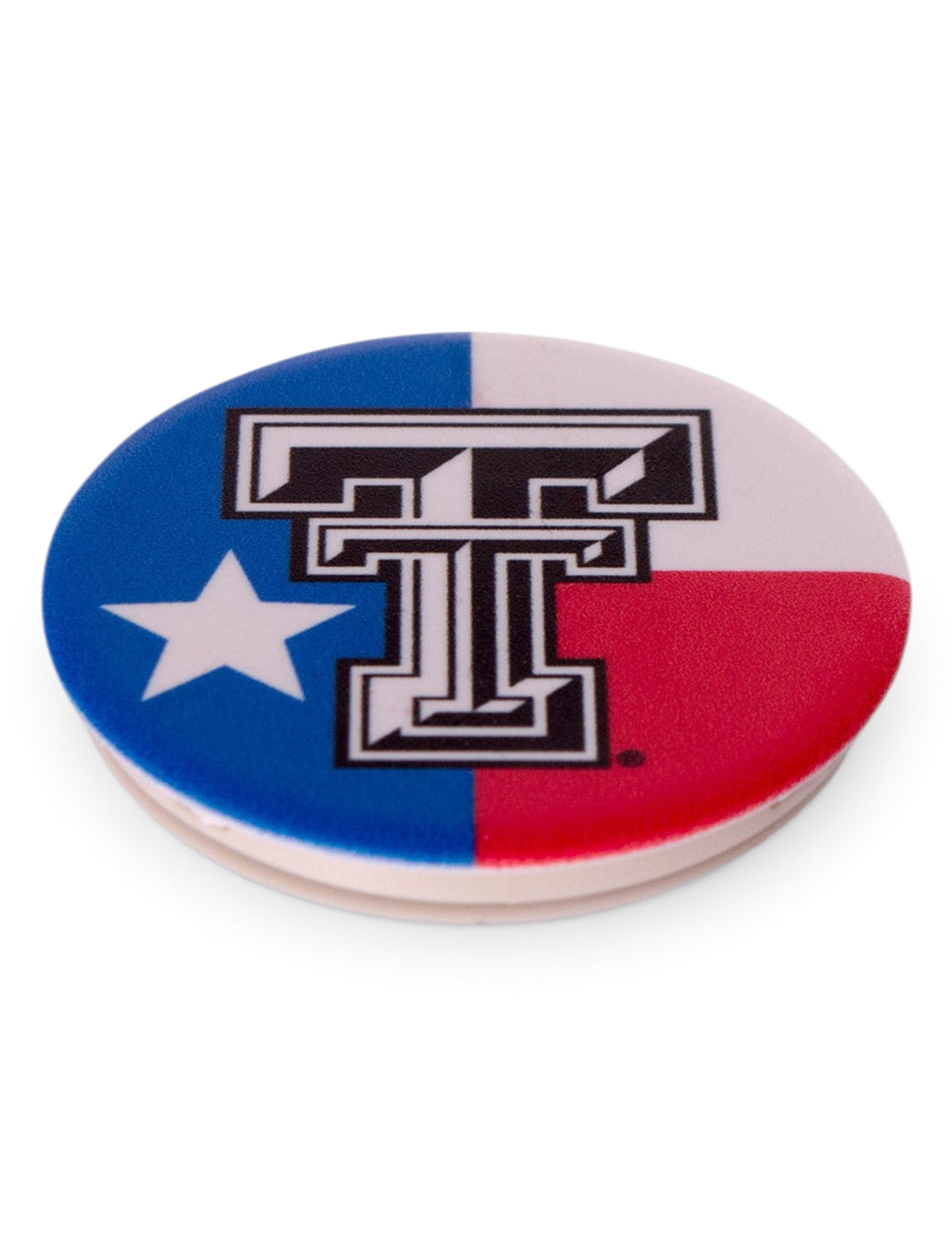 Texas Tech Red Raiders Flag Pop Socket Grip Stand – Detail