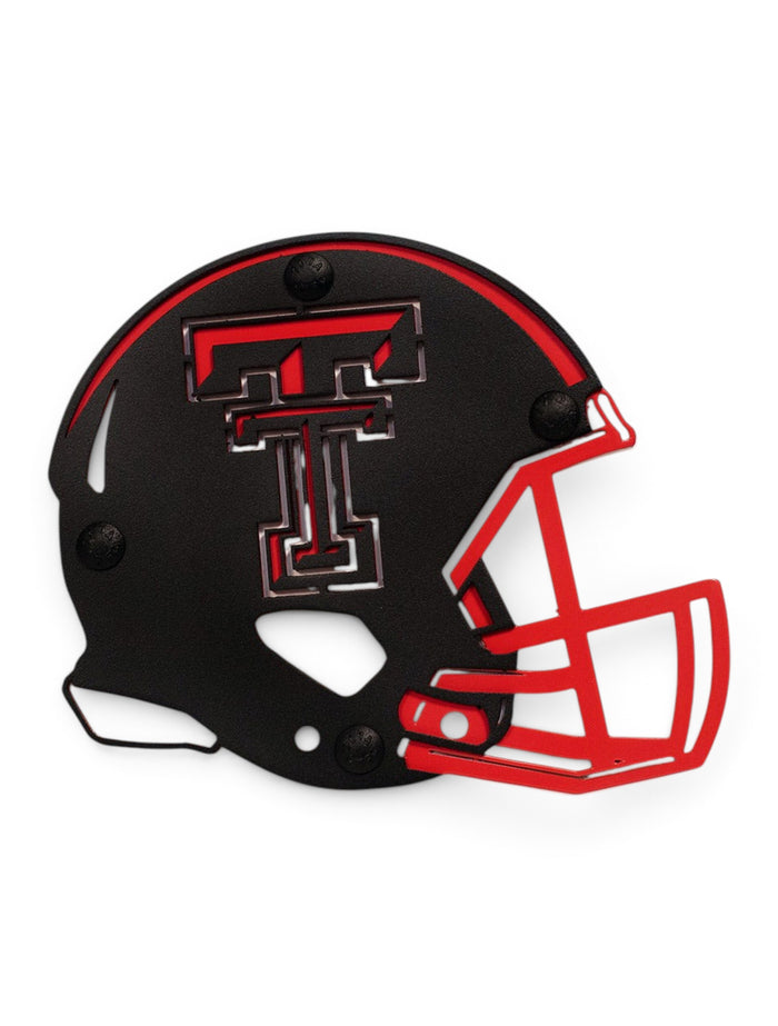 Texas Tech Red Raiders Football Helmet Hitch Cover – Front view
