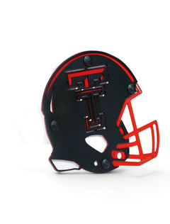 Texas Tech Red Raiders Football Helmet Hitch Cover – Side view