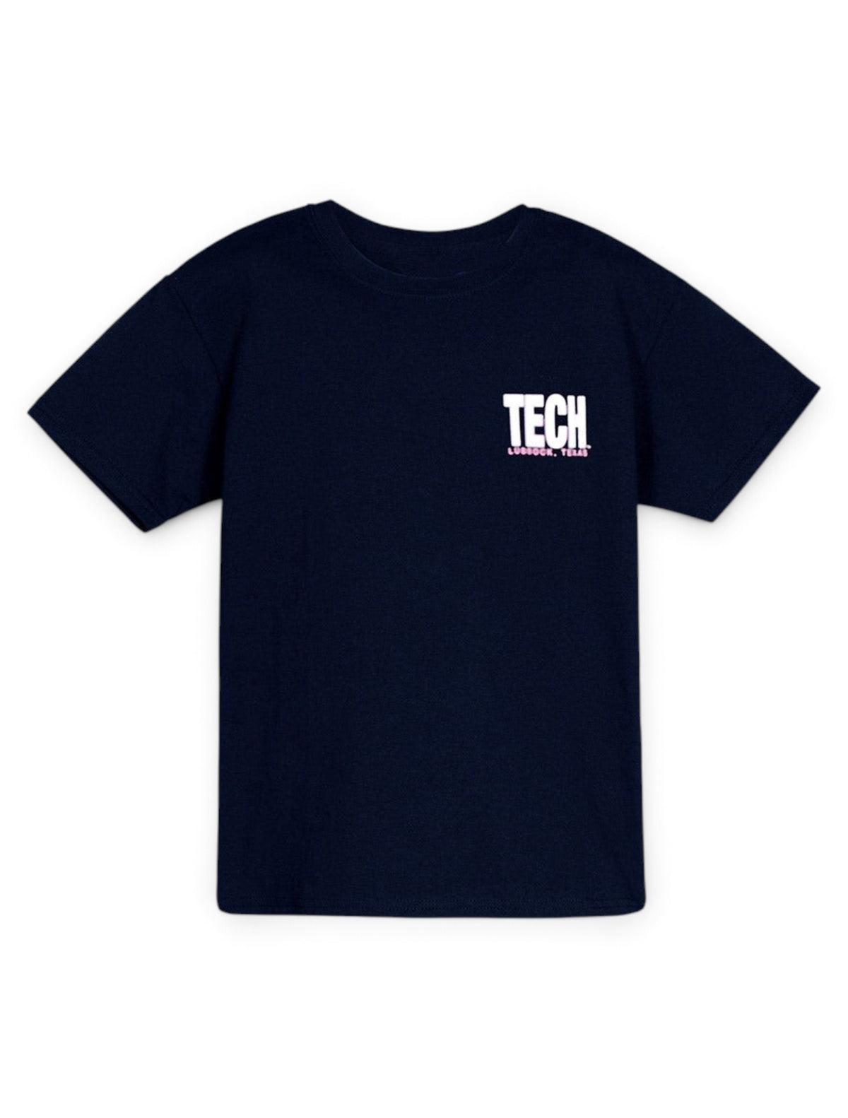 Texas Tech Red Raiders "Fortune Teller" TECH block YOUTH T-Shirt – Back view