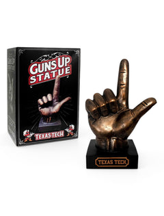 Texas Tech Red Raiders "Guns Up" Statue – Front view