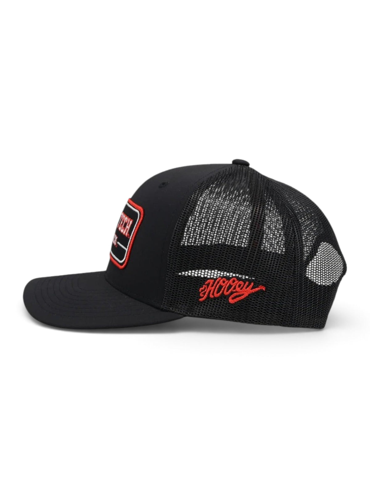 Texas Tech Red Raiders Hooey Hat with Vintage Red Raiders Patch Snapback YOUTH Cap – Back view