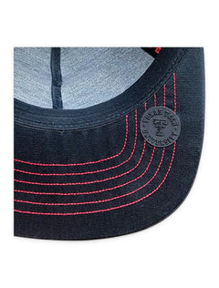 Texas Tech Red Raiders Hooey Hat with Vintage Red Raiders Patch Snapback YOUTH Cap – Image 4 view