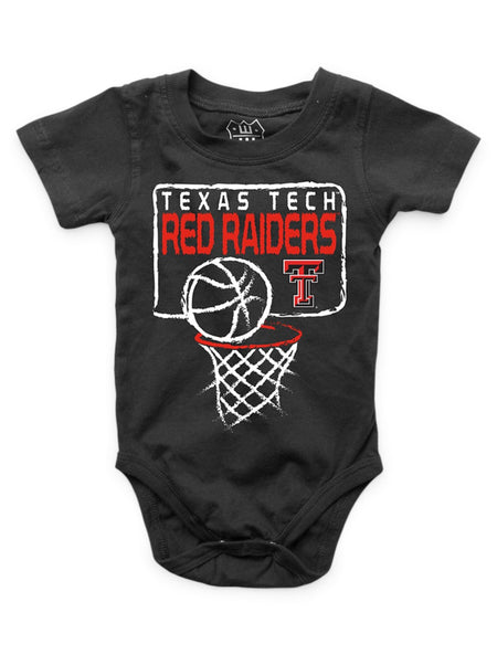 Texas Tech Red Raiders INFANT "Nothing But Net" Onesie – Front view