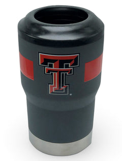 Texas Tech Red Raiders "Jacket" 3 in 1 Double Walled Can Cooler – Back view