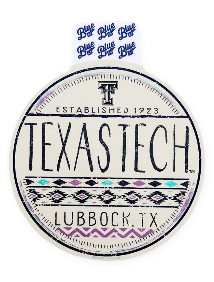 Texas Tech Red Raiders "Leona" Decal – Front view