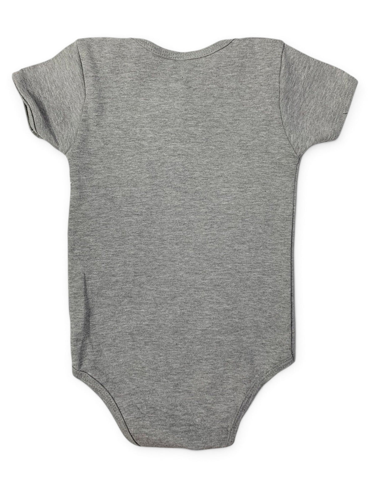 Texas Tech Red Raiders "Leopard Pride" INFANT Onesie In Grey – Back view