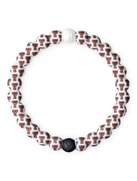 Texas Tech Red Raiders Lokai Bracelet with Repeating Double T – Front view