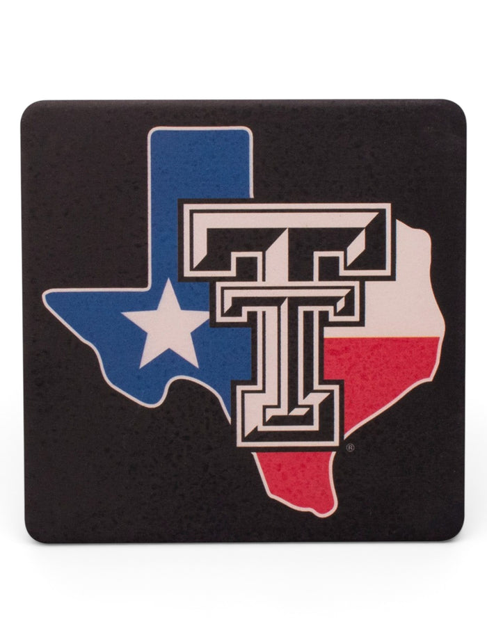 Texas Tech Red Raiders Lone Star Pride Coaster – Front view
