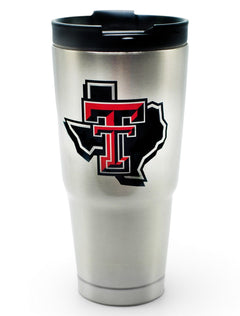 Texas Tech Red Raiders Lone Star Pride ENGEL 30oz Tumbler – Front view