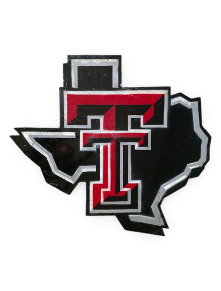 Texas Tech Red Raiders Lonestar Pride Logo Metal Wall Decor – Front view