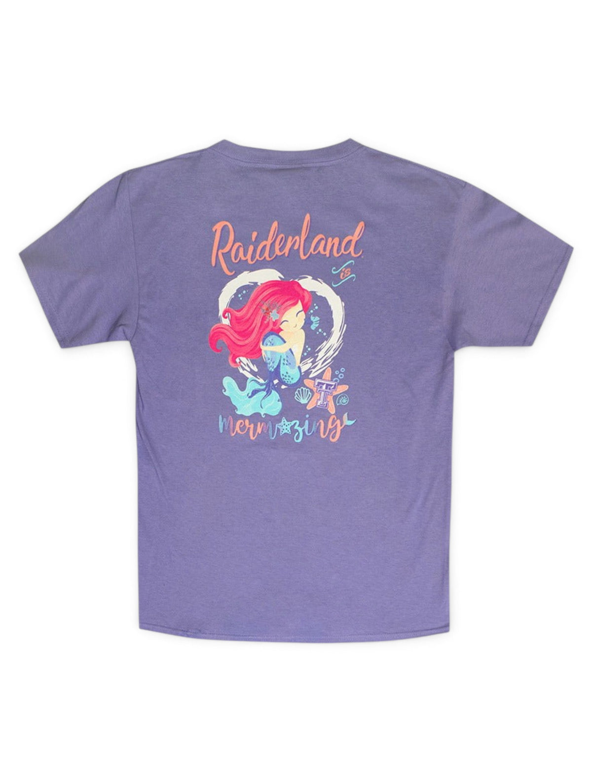 Texas Tech Red Raiders "Mermazing" TODDLER T-Shirt – Front view