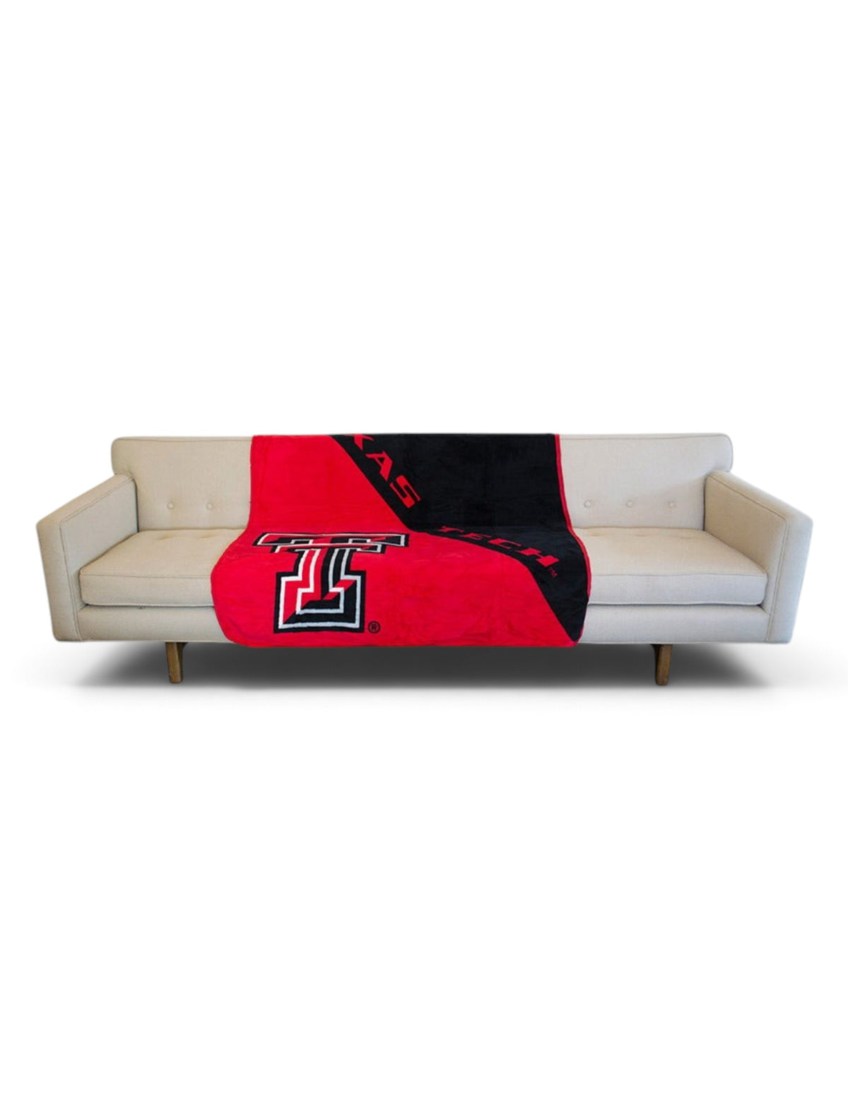 Texas Tech Red Raiders Micro Raschel Throw – Detail