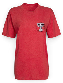 Texas Tech Red Raiders Mom "Farmers Market" T-Shirt – Back view