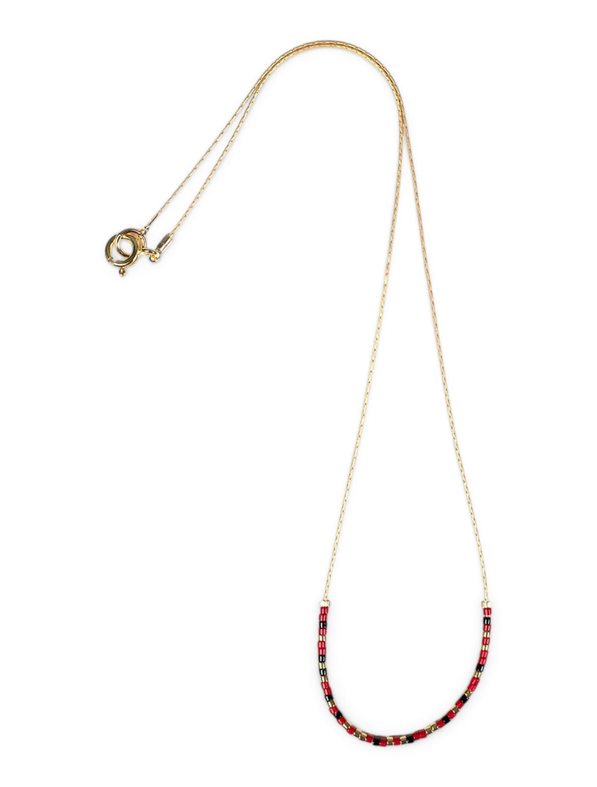 Texas Tech Red Raiders Morse Code "Future Red Raider" Necklace – On model