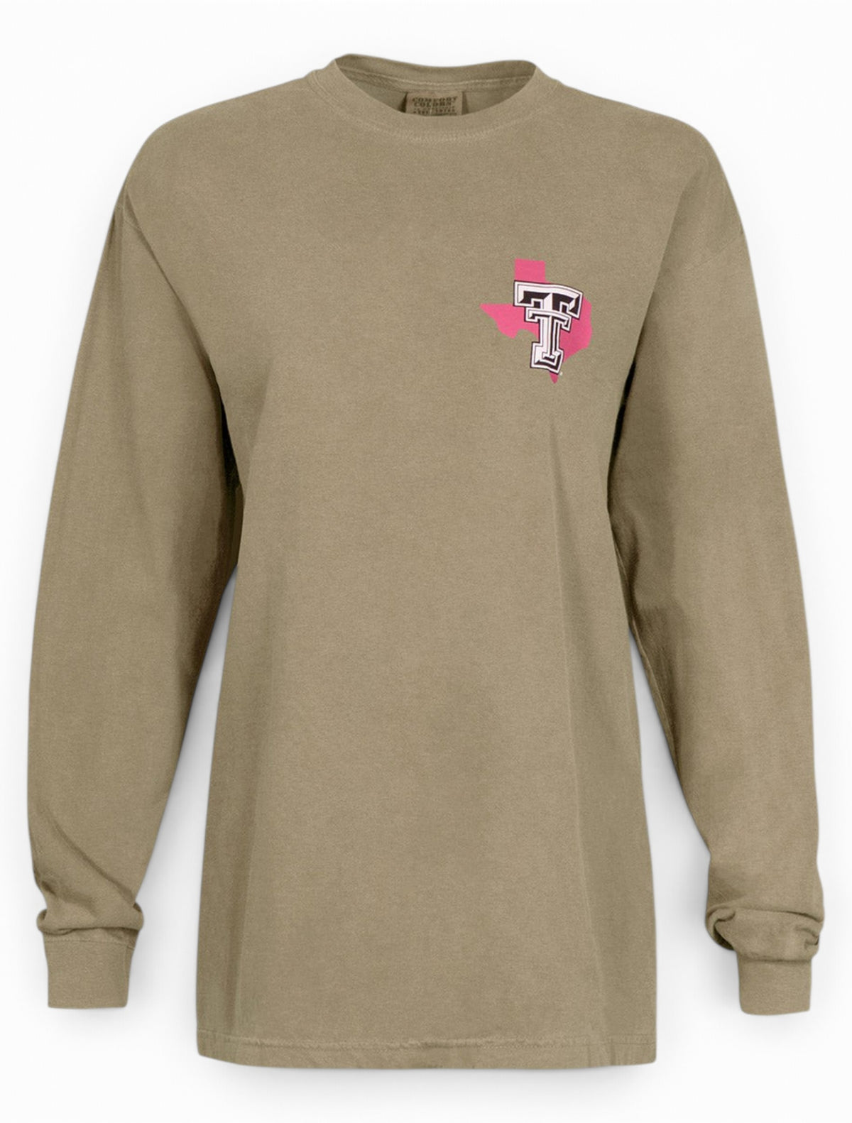 Texas Tech Red Raiders No Problem Llama Long Sleeve Shirt – Back view