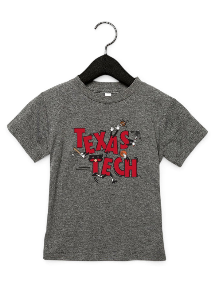 Texas Tech Red Raiders "Olympiletters" TODDLER T-shirt – Front view