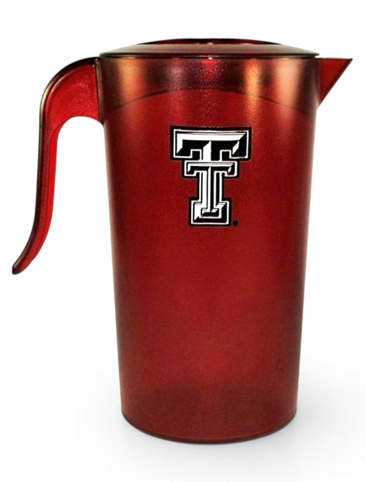 Texas Tech Red Raiders Plastic "2.5 qt Pitcher" – Front view