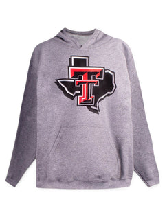 Texas Tech Red Raiders Pride Logo YOUTH Pullover Hoodie – Front view