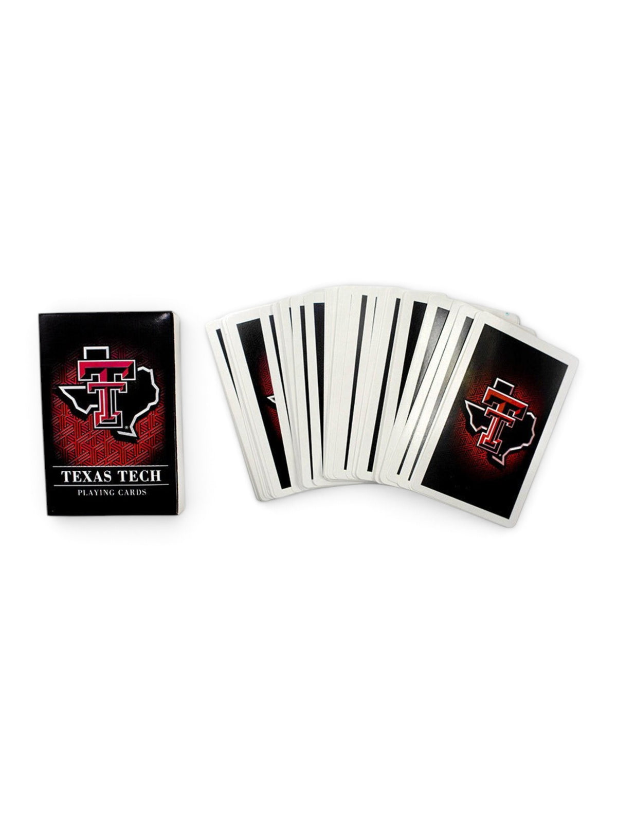Texas Tech Red Raiders Pride Playing Cards – Front view