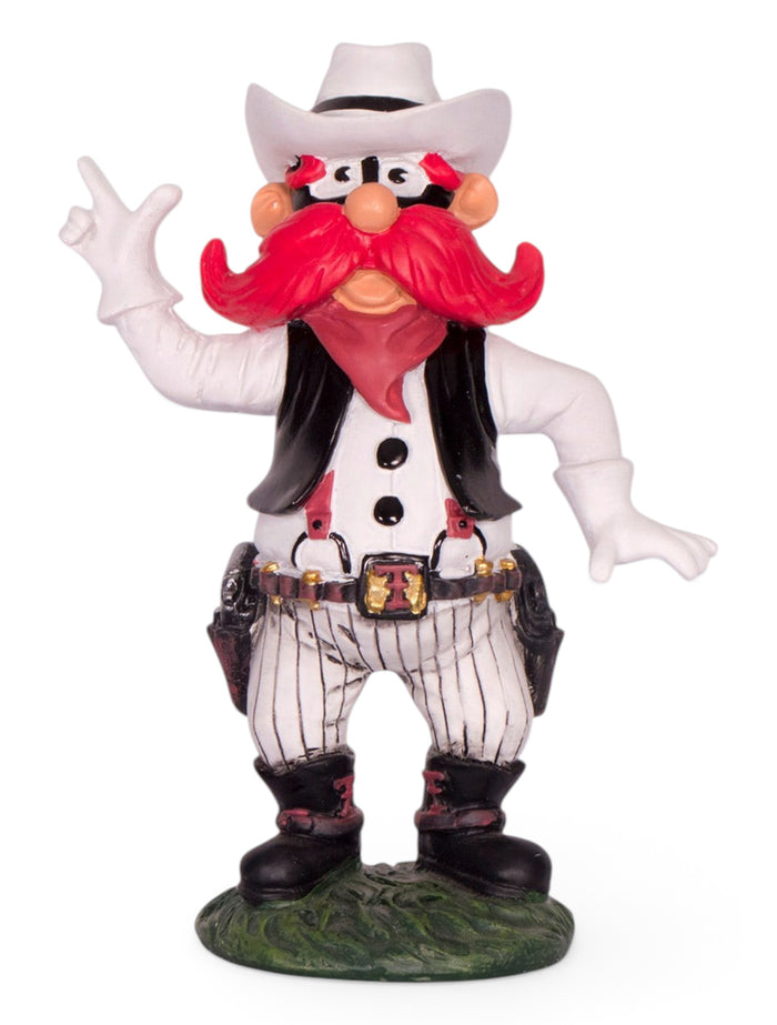 Texas Tech Red Raiders Raider Red Painted Statue – Front view