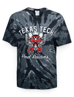 Texas Tech Red Raiders Raider Red Tie Dye T-Shirt – Front view