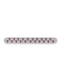 Texas Tech Red Raiders Repearing Double T White Wrap Nail File – Front view