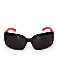 Texas Tech Red Raiders Rhinestone Double T Wrap Around Sunglasses – Detail