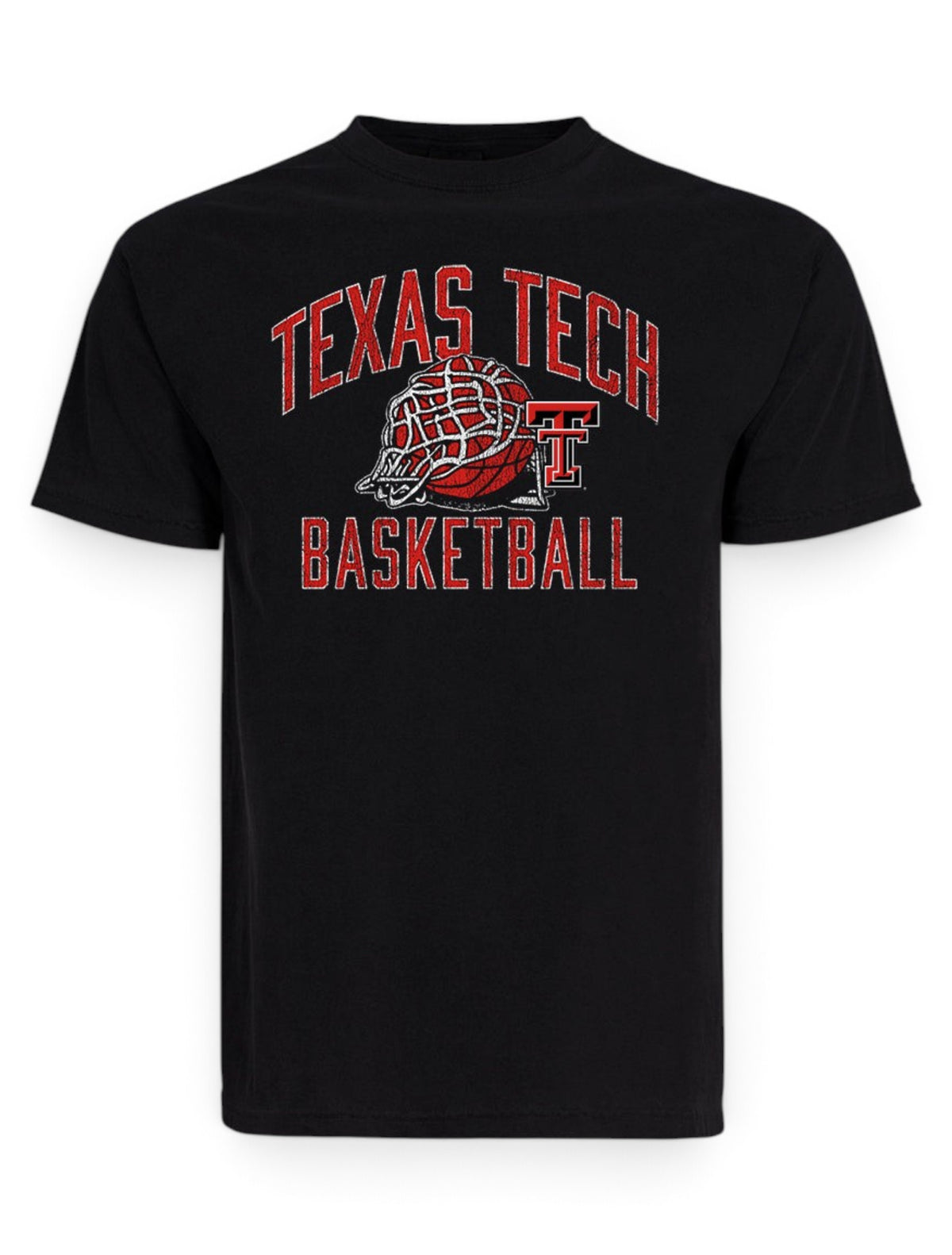 Texas Tech Red Raiders "Rip It" Basketball T-Shirt – Front view