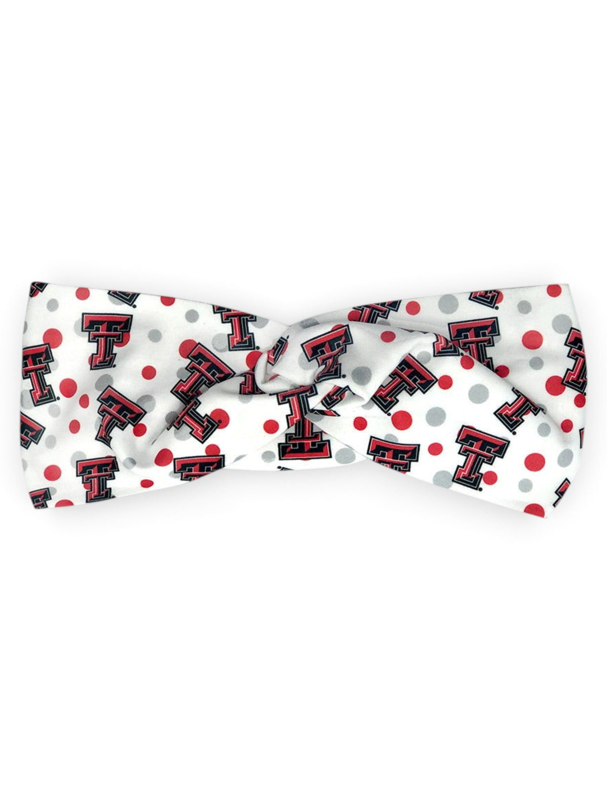 Texas Tech Red Raiders Signature Twist Nylon Band – Front view