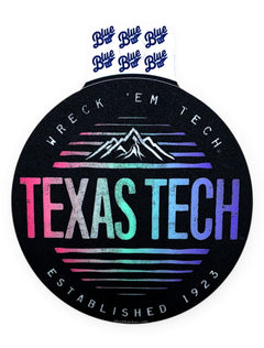 Texas Tech Red Raiders "Smooth Move" Decal – Front view