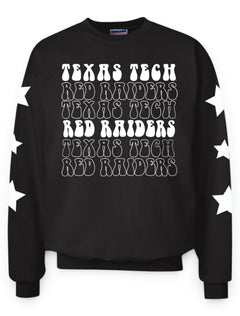 Texas Tech Red Raiders "Starry Night" Sweatshirt – Front view