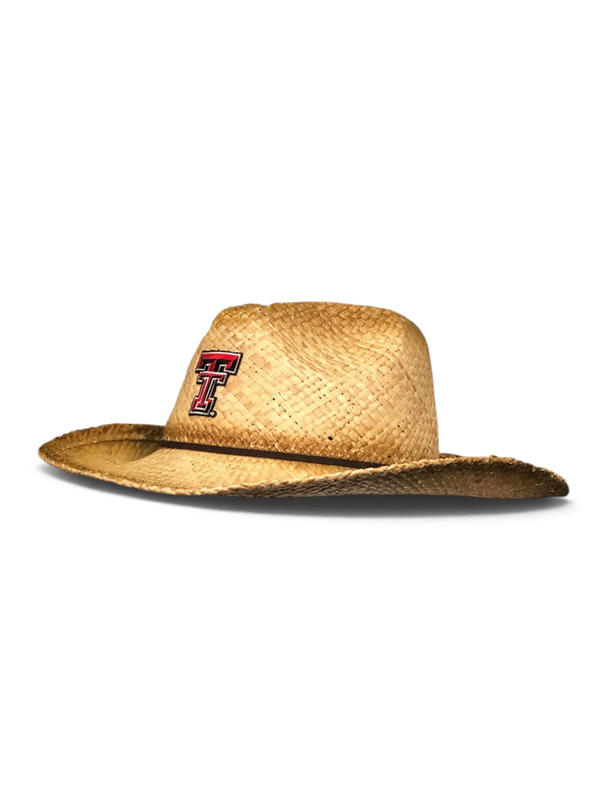 Texas Tech Red Raiders Straw Cowboy Hat – Front view