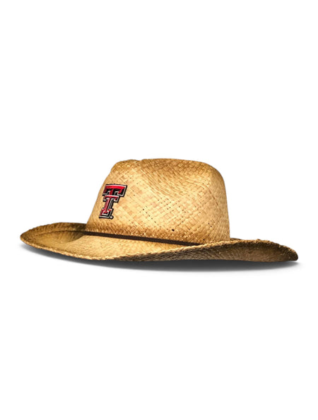 Texas Tech Red Raiders Straw Cowboy Hat – Front view