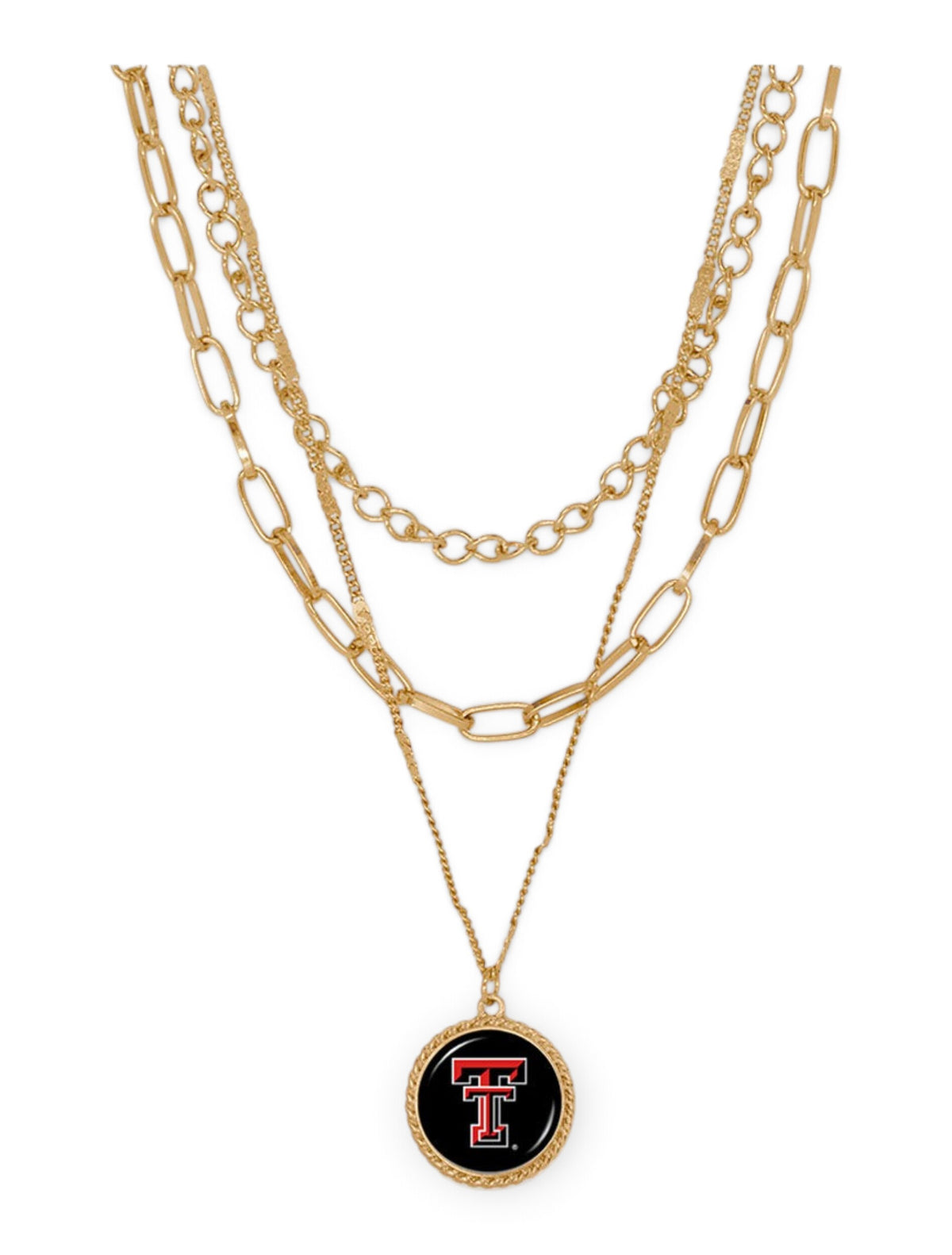 Texas Tech Red Raiders "Sydney" Necklace – Front view