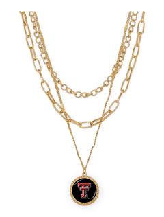 Texas Tech Red Raiders "Sydney" Necklace – Front view