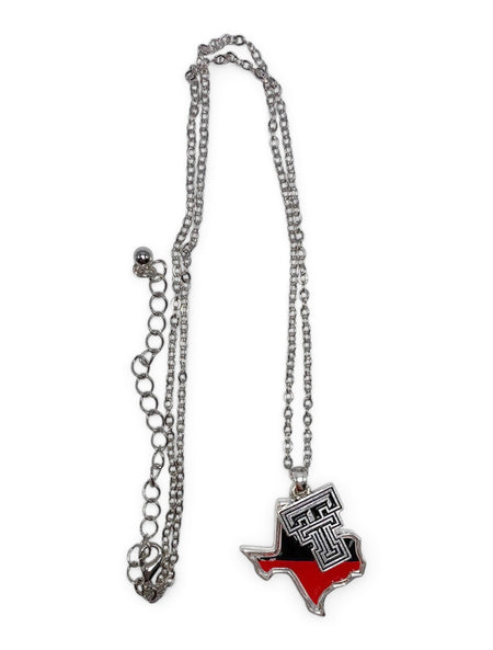 Texas Tech Red Raiders "Tara" Necklace – Front view