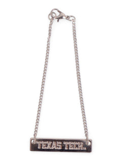 Texas Tech Red Raiders Texas Tech Bar Bracelet – Front view