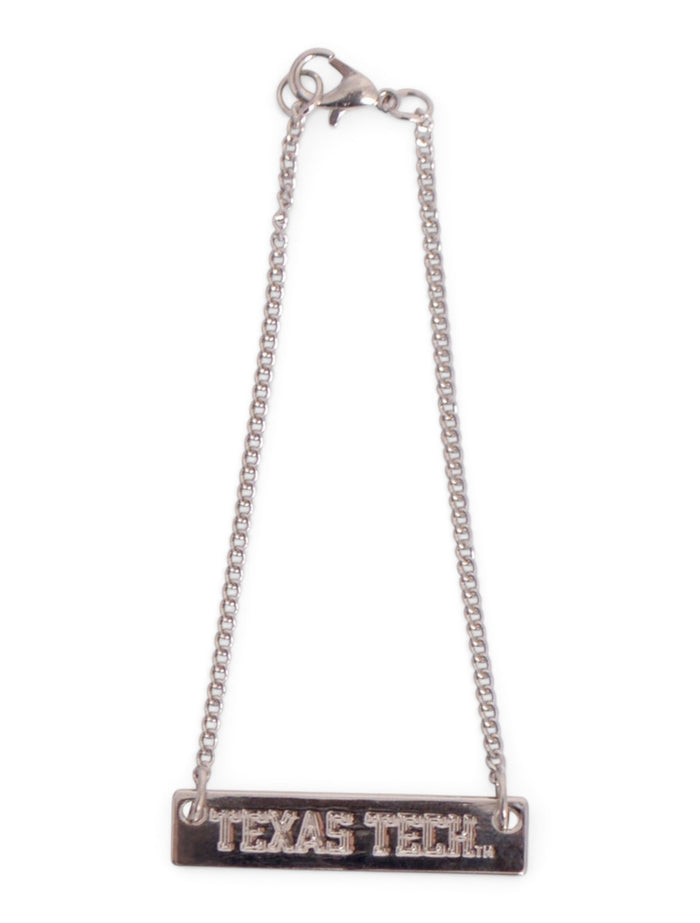 Texas Tech Red Raiders Texas Tech Bar Bracelet – Front view