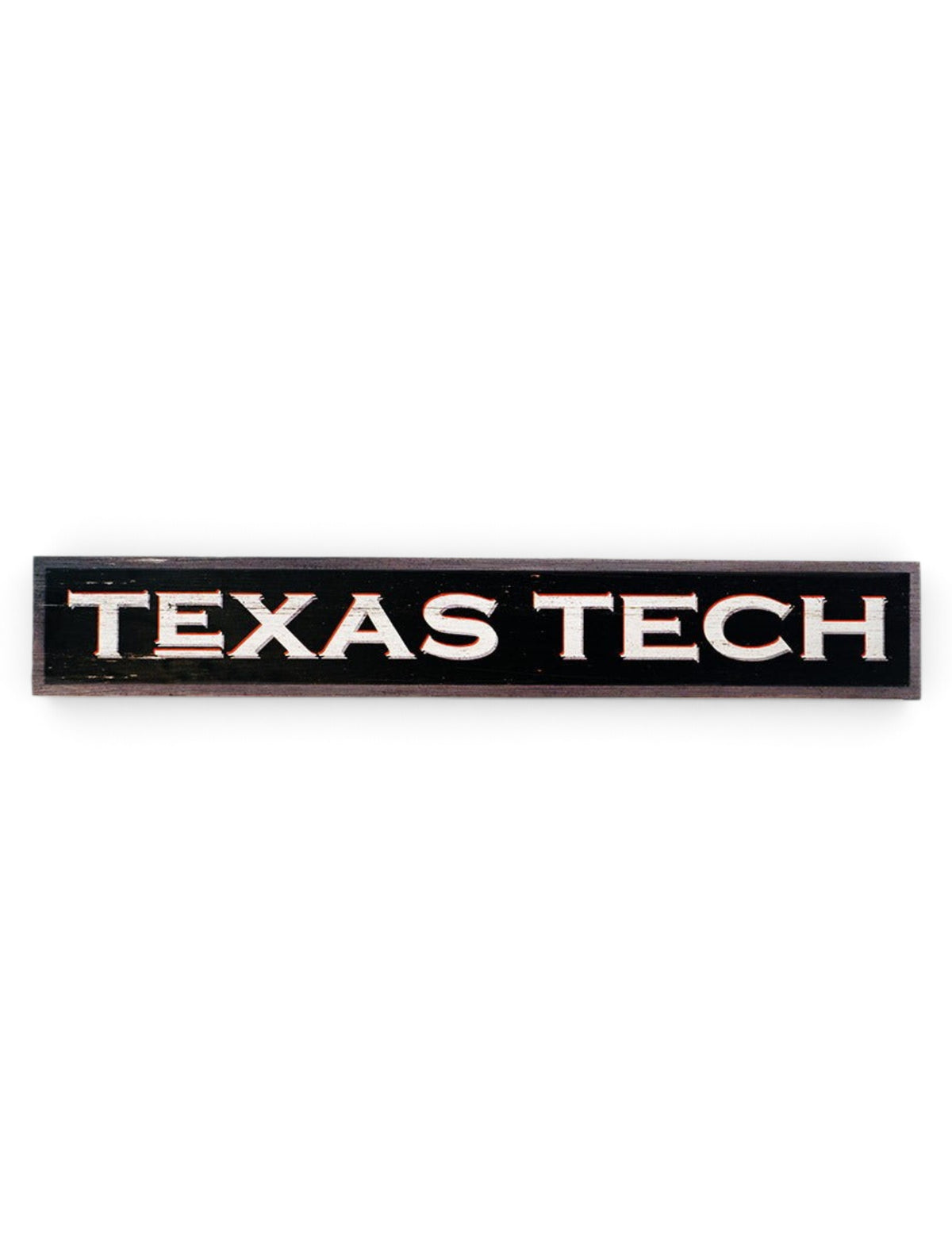 Texas Tech Red Raiders Texas Tech Horizontal Plank Wall – Front view