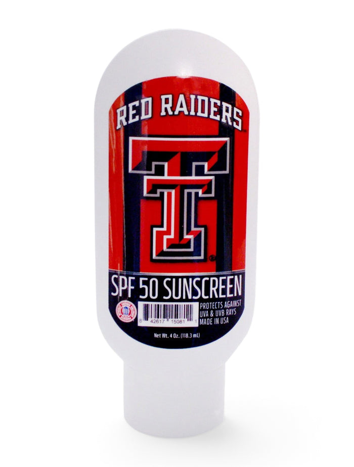 Texas Tech Red Raiders Texas Tech SPF 50 Sunscreen – Front view