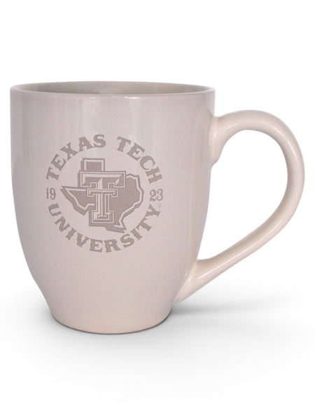 Texas Tech Red Raiders Texas Tech University Pride Logo 16oz Coffee Mug – Front view