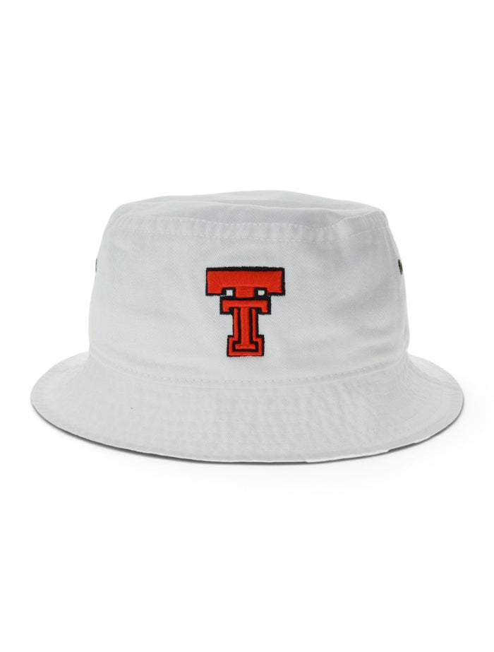 Texas Tech Red Raiders Vault Double T Bucket Hat – Front view