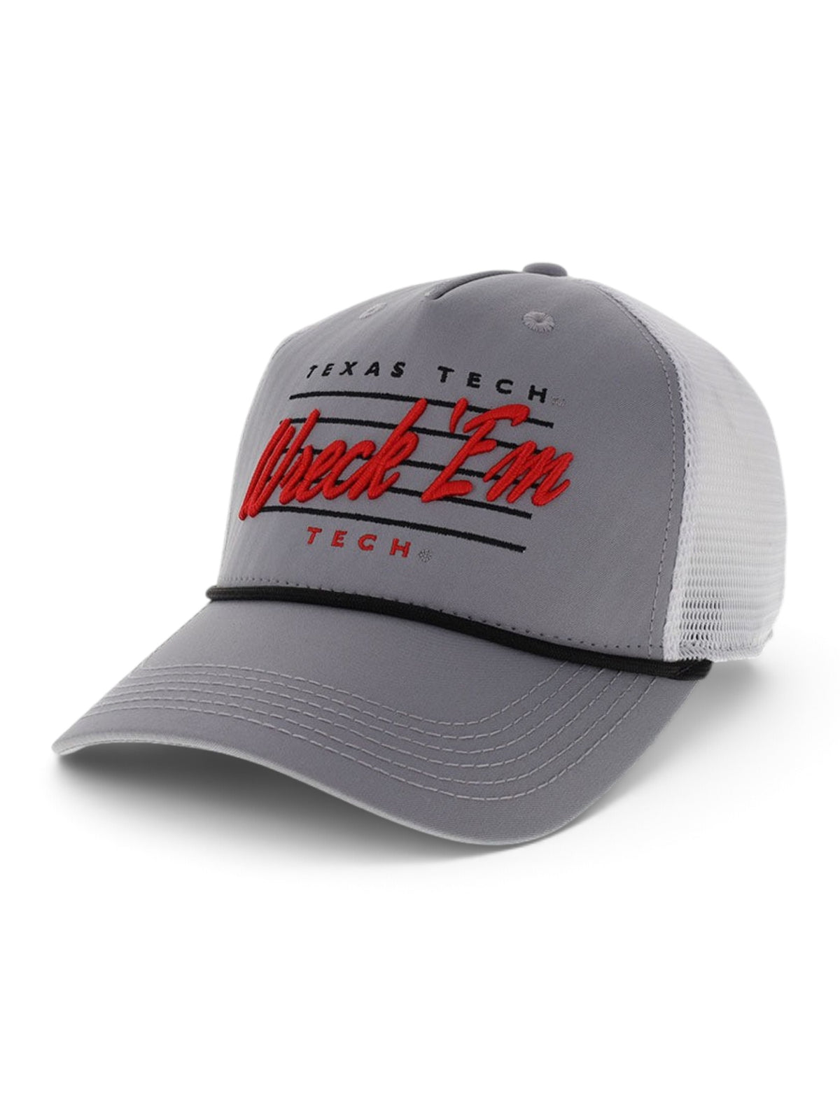 Texas Tech Red Raiders "Wreck 'Em" Cool Fit Structured Adjustable Cap – Front view