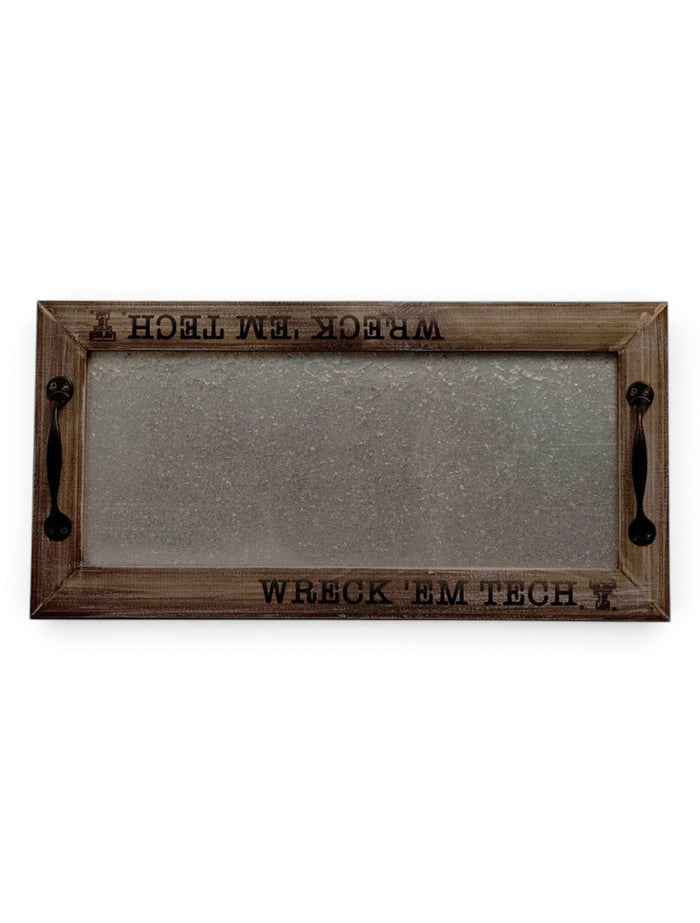 Texas Tech Red Raiders Wreck "Em Tray – Front view
