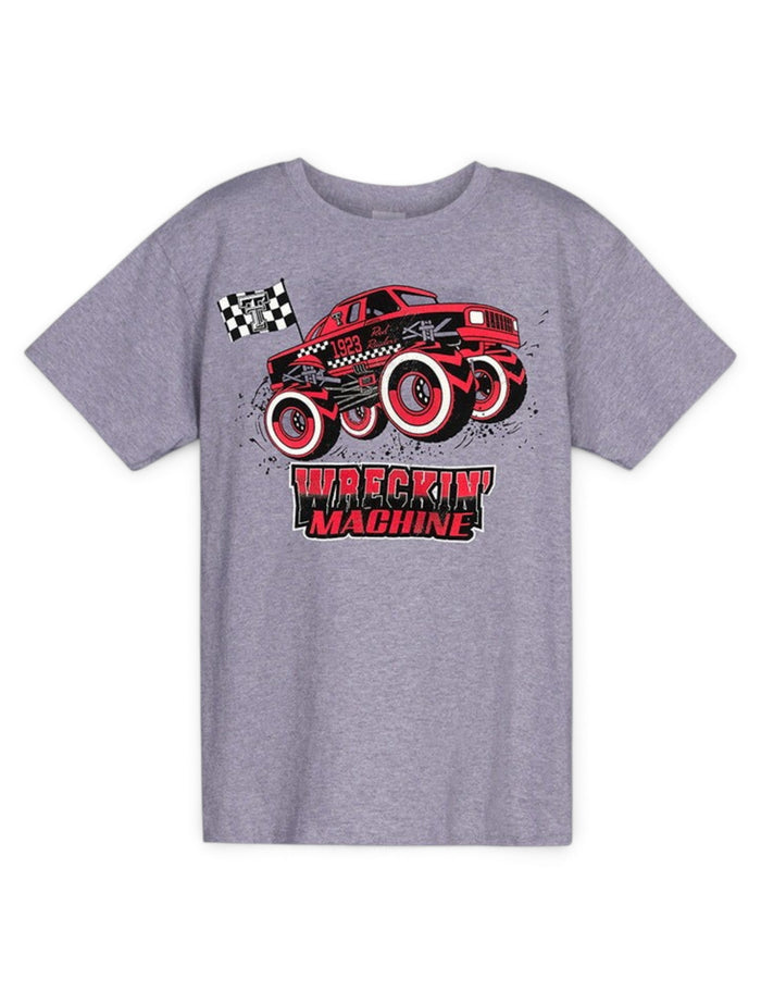Texas Tech Red Raiders "Wreckin' Machine" Toddler T-Shirt – Front view