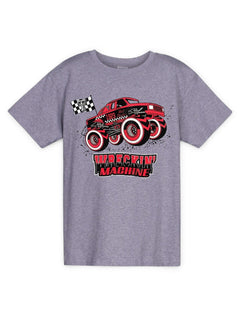 Texas Tech Red Raiders "Wreckin' Machine" Youth T-Shirt – Front view