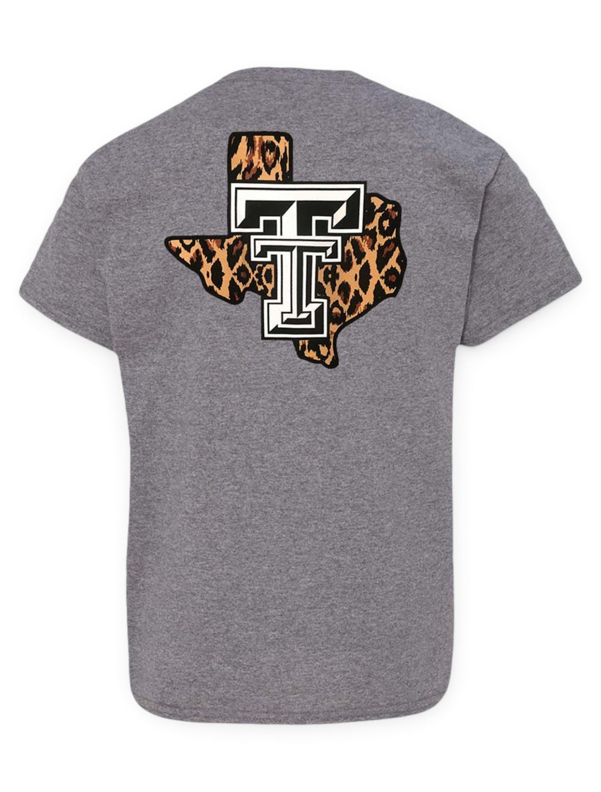 Texas Tech Red Raiders YOUTH "Leopard Pride" T-Shirt – Front view