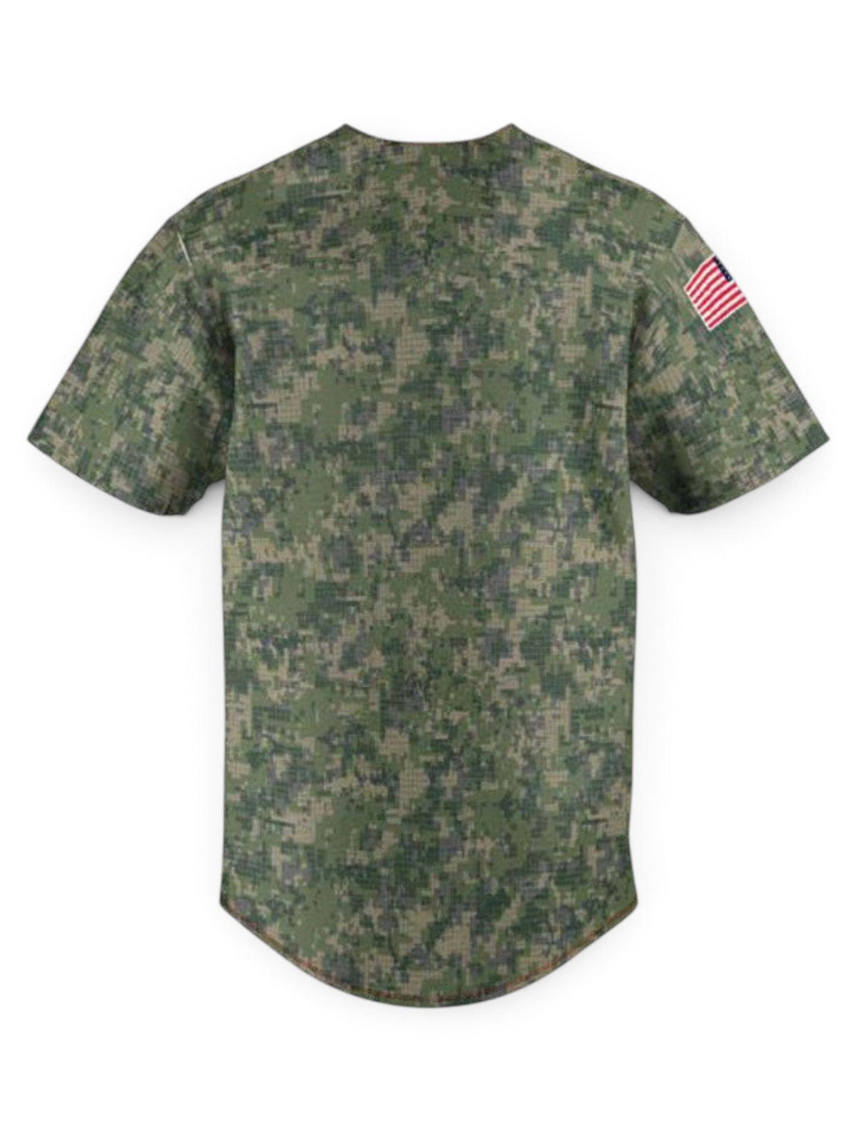 Texas Tech Red Raiders YOUTH "Military Appreciation" Baseball Jersey – Back view